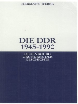 cover image of Die DDR 1945-1990